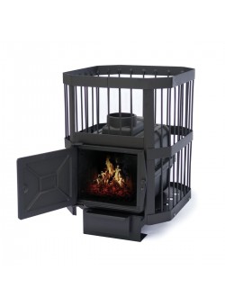 Печь Сибирь-15 с дверцей без выноса