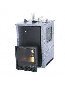Печь ИзиСтим «АНАПА» М2 В ТРЕХСТОРОННЕМ КОЖУХЕ