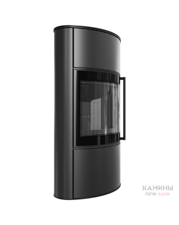 Дровяная стальная печь BJORN/BLACK