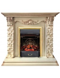 Электрокамин Patricia WT с очагом Majestic Lux BL RC