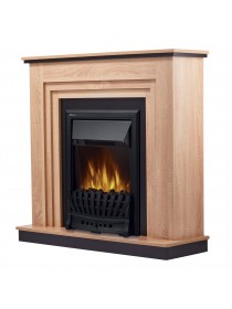 Каминокомплект: Очаг Electrolux Classic EFP/P-1020LS, портал Grado Classic дуб санома