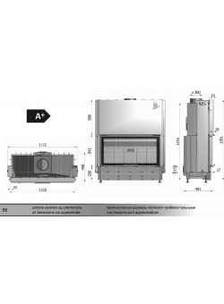 Каминная топка Hajduk Volcano DTh