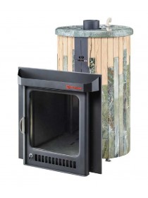 Печь Ферингер Оптима ПФ Жадеит Окаменевшее дерево