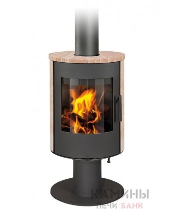 Печь-камин Romotop стальная Evora T07 камень