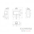 Каминная топка Kratki Lucy/14/P/BS Каминная топка Kratki Lucy/14/P/BS