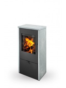 Печь-камин Romotop стальная Alpera F 02 камень