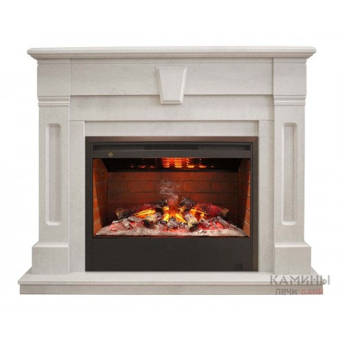 Электрокамин RealFlame Kellie 25,5/26 WT с Helios 26 3D Электрокамин RealFlame Kellie 25,5/26 WT с Helios 26 3D