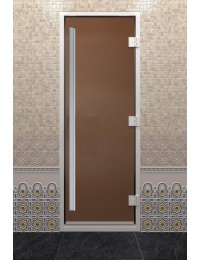 Дверь Doorwood Хамам Престиж Бронза Матовая