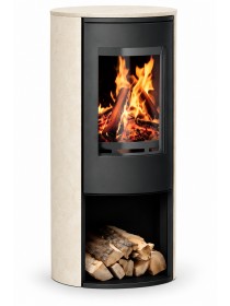 Дровяная печь-камин Ember G1 Limestone