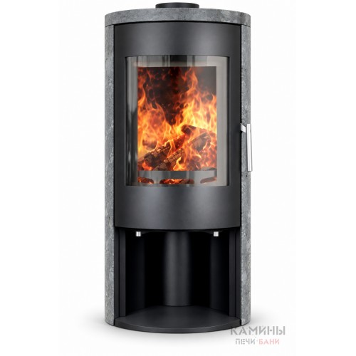 Дровяная печь-камин Ember H1 Serpentino