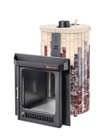 Печь для бани Ферингер Макси ПФ Россо Леванте + "Окаменевшее дерево"