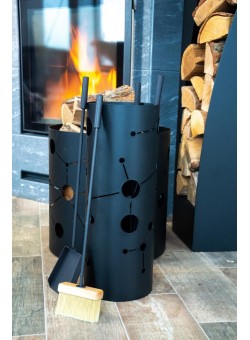 Ведро с аксессуарами для камина Palma