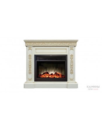 Электрокамин Ekaterina WT с Moonblaze LUX BL
