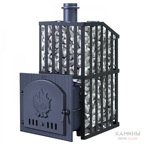 Печь для бани GFS Гефест ЗК Ураган 40 чугун Печь для бани GFS Гефест ЗК Ураган 40 чугун