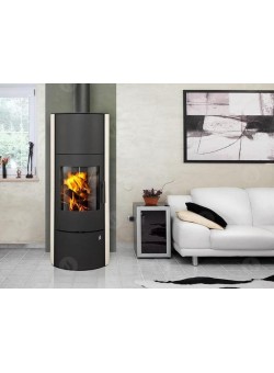 Печь-камин Romotop стальная Evora 01 A керамика