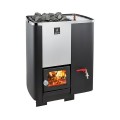 Дровяная печь для бани KASTOR KARHU 30 VO с баком справа Дровяная печь для бани KASTOR KARHU 30 VO с баком справа