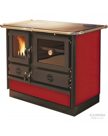 Печь-камин MBS MAGNUM бордовый
