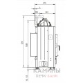 Каминная топка Hoxter ECKA 67/45/51Ra Правосторонняя