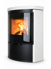 Дровяная печь-камин Ember O1 FG Limestone