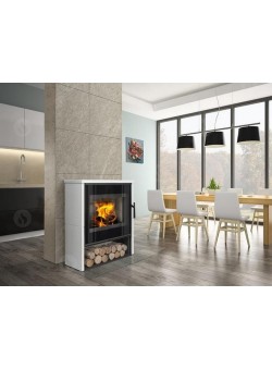 Печь-камин Romotop стальная Aledo 01 керамика