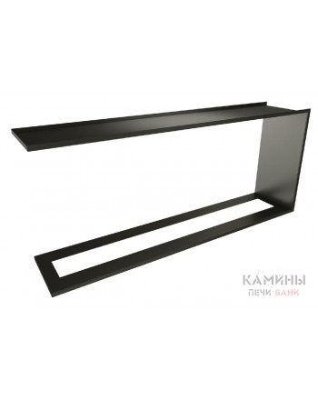 Встраиваемый торцевой сквозной очаг Standart 1400 (ZeFire)