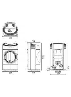 Пеллетный камин Austroflamm Clou Pellet