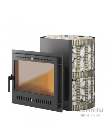 Печь Везувий Скиф Ковка 16 Панорама "М"