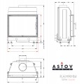 Каминная топка АСТОВ М 700