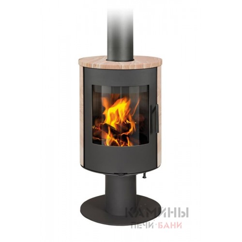 Печь-камин стальная Evora T07 камень