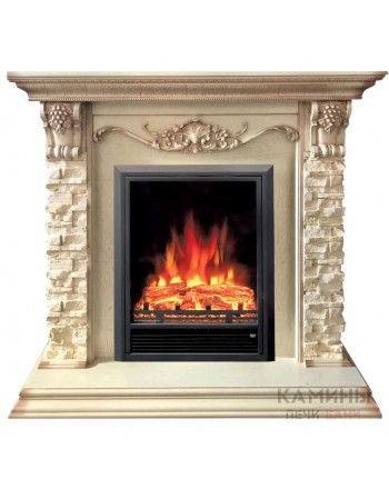 Электрокамин Patricia WT с очагом Eugene