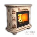 Изразцовый камин Прованс КимрПечь центральный Художественный Изразцовый камин Прованс КимрПечь центральный Художественный