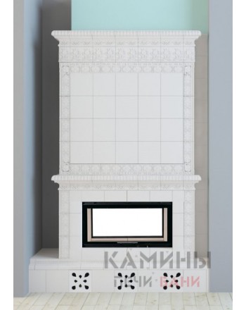 Изразцовый камин Сакура