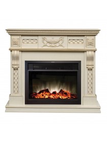 Электрокамин RealFlame Corsica Lux WT с Moonblaze LUX BL