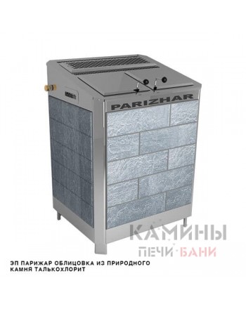 Паротермальная печь «ПАРиЖАР» 10 кВт (220/380 В) облицовке из природного камня
