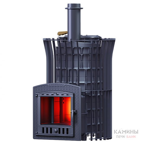 Печь Авангард ЗК 40 (П2) Ураган в сетке Тюльпан Печь Авангард ЗК 40 (П2) Ураган в сетке Тюльпан