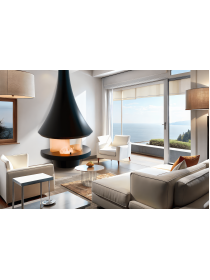 Пристенный камин AVES 12 ВЕНЕЦИЯ