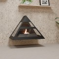 Дровяной камин Traforart Admeto Frontal Suspended Rear Smoke Outlet