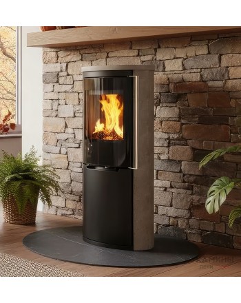 Печь-камин Ember D19 FG Serpentino