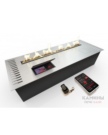 Автоматический биокамин ZeFire М 800 шлифованный с ДУ (ZeFire)