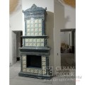 Классический камин в облицовке из коллекции Венская с топкой BRUNNER STIL-KAMIN CLASSIC.