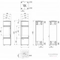 Печь-камин Defro Home Quadroom Long Печь-камин Defro Home Quadroom Long