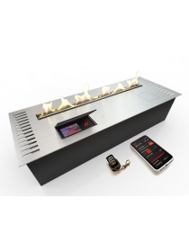 Автоматический биокамин ZeFire М 800 шлифованный с ДУ (ZeFire)