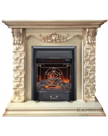 Электрокамин Patricia WT с очагом Majestic Lux Black