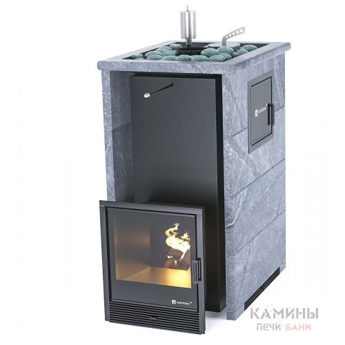 Печь ИзиСтим «ГЕЛЕНДЖИК» М2 В ТРЕХСТОРОННЕМ КОЖУХЕ С ОТКРЫТЫМ ВЕРХОМ Печь ИзиСтим «ГЕЛЕНДЖИК» М2 В ТРЕХСТОРОННЕМ КОЖУХЕ С ОТКРЫТЫМ ВЕРХОМ