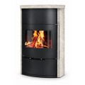 Дровяная печь-камин Ember O2 Limestone