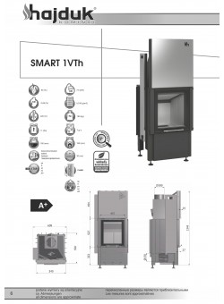 Каминная топка Hajduk Smart 1VTh