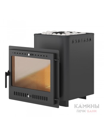 Печь Везувий Русичъ Антрацит 16 Панорама М