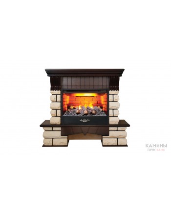 Электрокамин Kavkaz 25,5 AO c очагом FireStar 25,5 3D