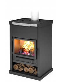 Печь-камин Теплодар ОВ-120 (прямой)