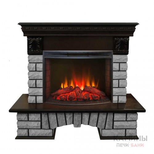 Электрокамин RealFlame Country Lux Rock 25 AO с Evrika 25,5 Электрокамин RealFlame Country Lux Rock 25 AO с Evrika 25,5